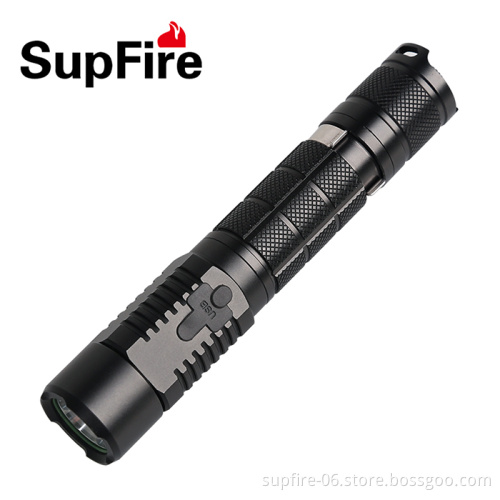 Supfire A3 light small USB rechargeable flashlight L2 - U2 ultra bright
